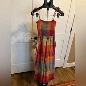 Anthropologie Summertime Jumper, plaid and playful!!!